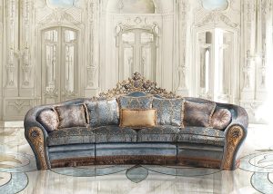 Royal furniture leather sofa