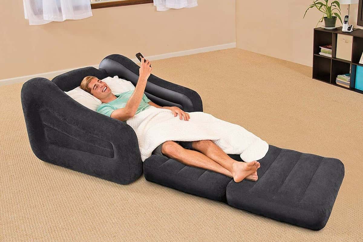  Air Sofa in Pakistan (Inflatable Couch) Cotton Polyester Material Two Chamber Mechanism 