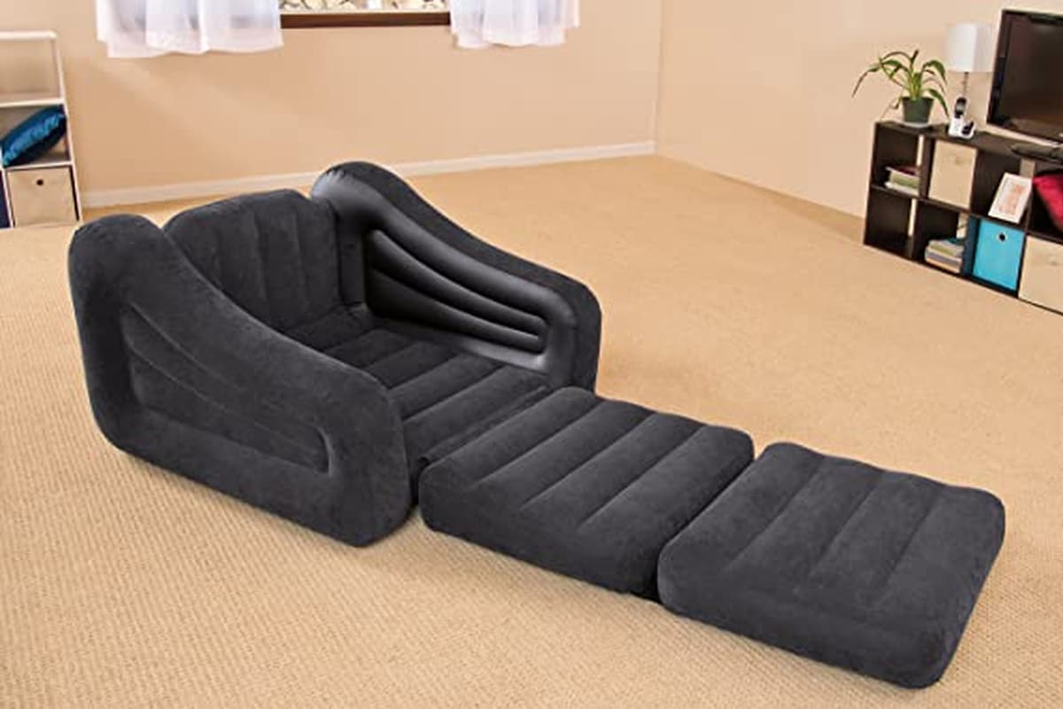  Air Sofa in Kuwait; Suede PVC Material Durable Resistance Easy Moving 