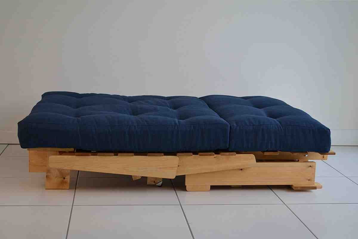  Bed Sofa in Bd (Futon) Contain Wood Metal Fabrics Saving Space 