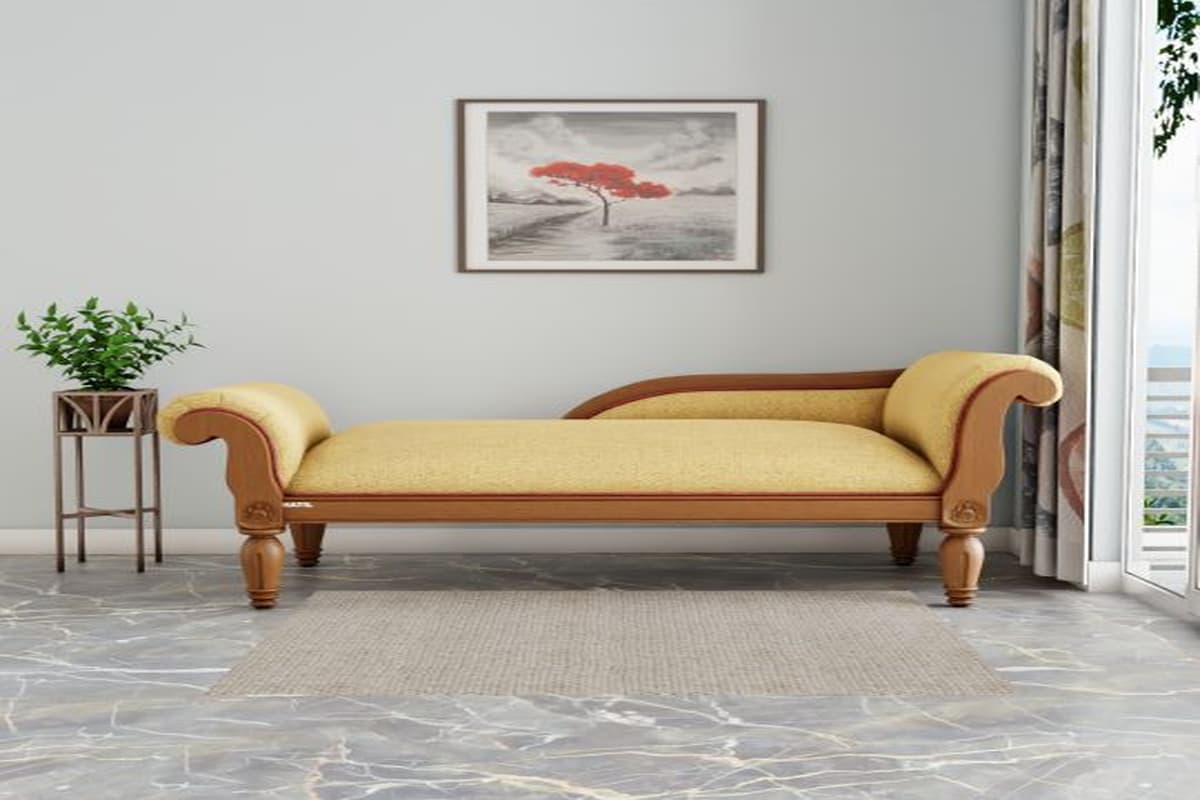  Divan Sofa in Kerala; No Back Handle 2 Seated Furniture Wooden Metal Framed 