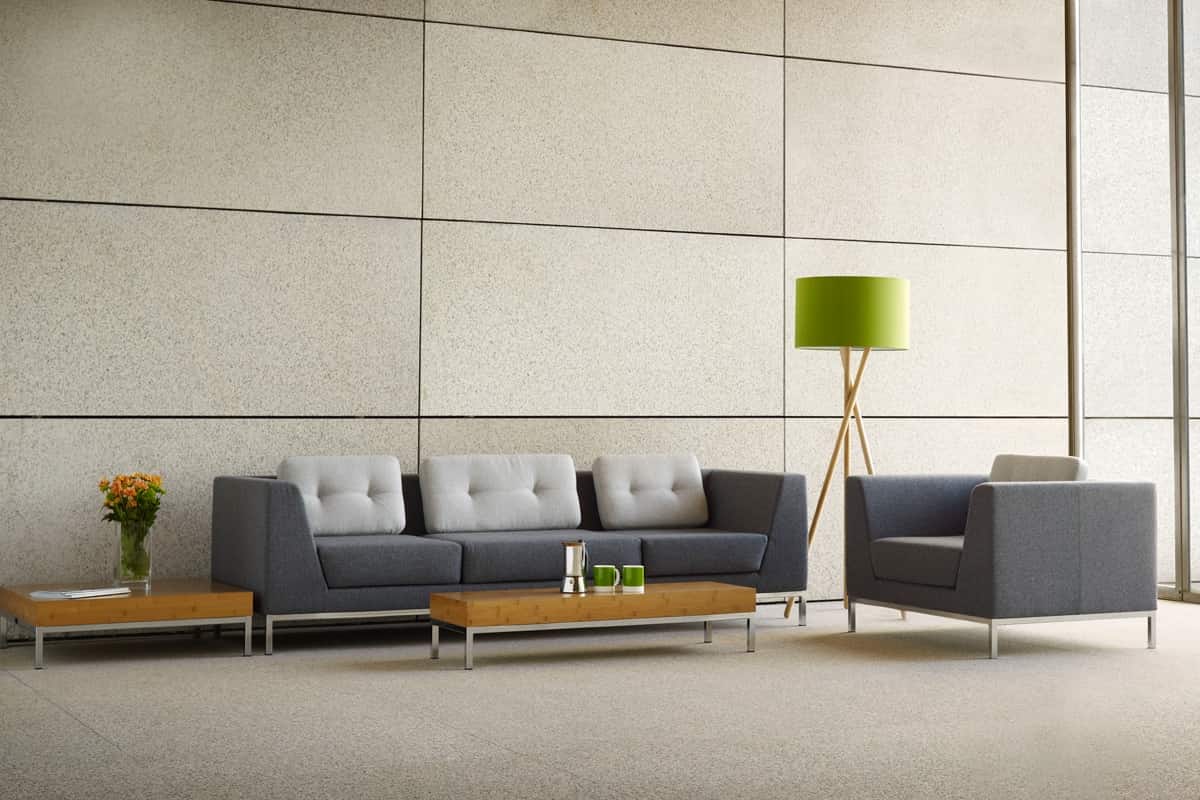  Interwood Office Sofa; Glass Steel Material Modern Traditional Designs Lightweight 