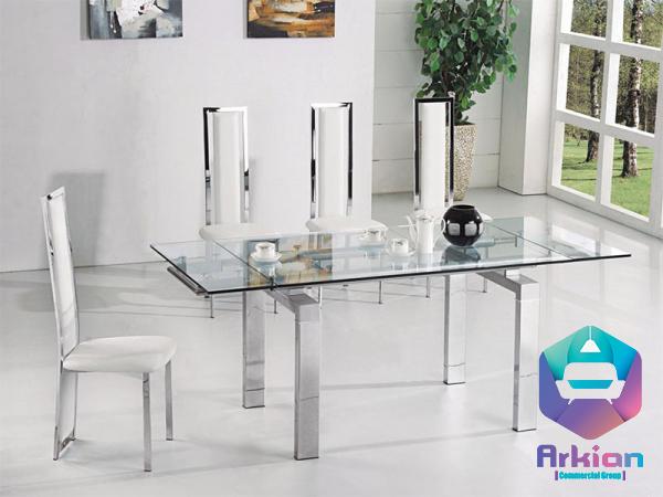 Purchase and today price of glass dining table