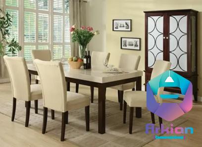 new dining set with complete explanations and familiarization