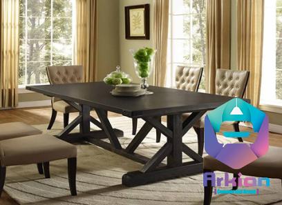 Price and purchase black dining table modern with complete specifications