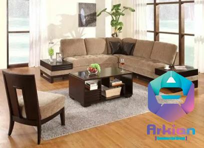wooden sofa set with complete explanations and familiarization