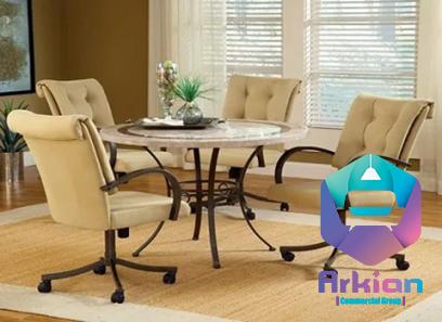 comfortable dining table chairs price list wholesale and economical