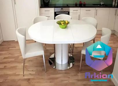 The purchase price of white round dining table specifications and how to buy in bulk